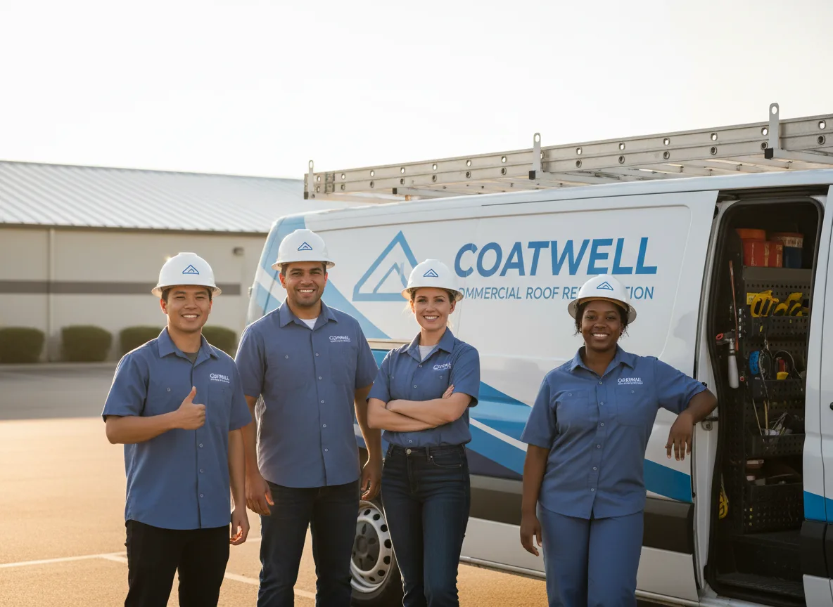 Commercial roof coating company in Hamilton, KS